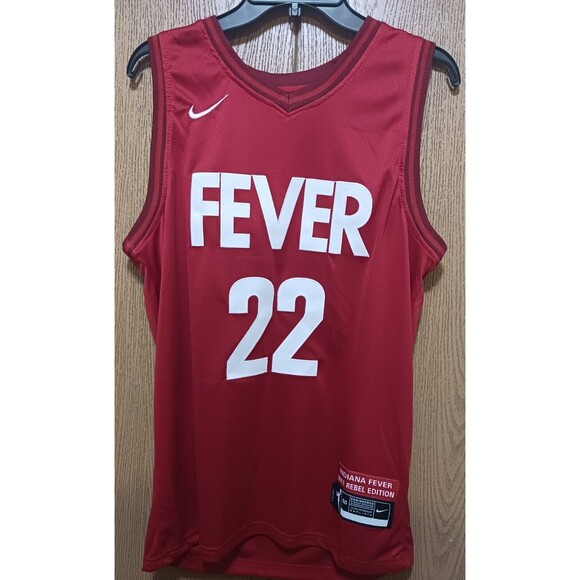 Nike Other - Caitlin Clark (Nike)-(Fever)-(Jersey)-(Red)-(Size- 50)-(Size:L)-(New)-$6…